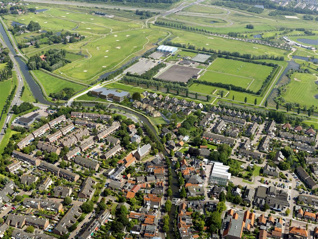 Schipluiden vanuit luchtballon