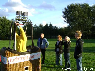 Waddinxveen Gouwebos met luchtballon