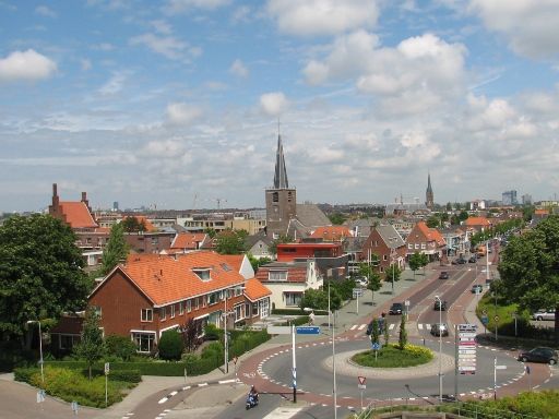 Wateringen vanuit luchtballon