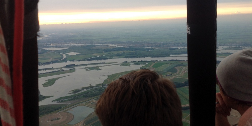 Ballonvaart Dordrecht en Biesbosch