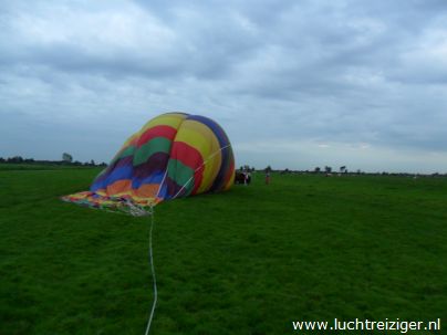 Landing Luchtballon Stolwijk, Zuid-Holland