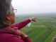 In de luchtballon boven Papekop