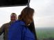 Uitzicht over Bleskensgraaf vanuit luchtballon welke opsteeg vanuit Papendrecht en landde in Hoornaar