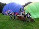 Ballonvaren van Waddinxveen, over Gouda, het Groene Hart in, richting Schoonhoven.