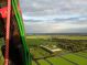 Uitzicht over Haastrecht en omgeving vanuit luchtballon vanaf Waddinxveen
