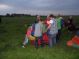 Het bergen van de luchtballon in Bodegraven.