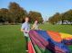 Deze ballonvaart  voer vanaf Gorinchem (recreatiegebied Buiten de Waterpoort) naar het nabijgelegen Giessenburg. Vanuit de ballon wan Hardinxveld-Giessendam, Papenfrecht, Ridderkerk, de Biesbosch, Dordrecht, Rotterdam, Zwijndrecht, Hendrik Ido Ambacht en Capelle aan den IJssel over de Alblasserwaard goed te zien. het zicht was uitstekend tijdens de ballonvaart en na het ballonvaren volgde de champagnedoop. De Geschiedenis van de ballonvaart werd verteld.