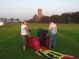 Met meerdere luchtballonnen maakten we ballonvaarten van Stolwijk, midden in het Groene Hart van Zuid-Holland, naar Lopik in de Lopikerwaard. Het uitzicht was prachtig en de weersomstandigheden uitstekent. Ballonvaren in Zuid-Holland is een ware belevenis. Na Het ballonvaren volgt de champagnedoop, waarbij de geschiedenis van de ballonvaart, gestart in 1783 met de gebroeders Montgolfiere, verteld.