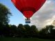 Ballonvaart vanuit Dordrecht, Wantijpark, over de Biesbosch, naar Hank in Brabant. Het weer was heel goed, de luchtballon toch weer mooi droog in kunnen pakken. Uitzicht over Zuid-Holland en Brabant.