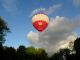 Ballonvaart vanuit Dordrecht, Wantijpark, over de Biesbosch, naar Hank in Brabant. Het weer was heel goed, de luchtballon toch weer mooi droog in kunnen pakken. Uitzicht over Zuid-Holland en Brabant.