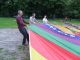 Ballonvaart met de Luchtreiziger Ballonvaarten vanaf Woerden over Kockengen naar Nieuw ter Aa. Mooi rustig weer maakt ballonvaren prachtig. Allemaal tevreden passagiers aan boord. De Luchtballon prepareren.