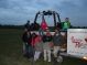 Ballonvaart ter gelegenheid van de bouw van woonwijn Thienderland in Schoonhoven te Zuid-Holland. Vanaf het bouwterrein stegen we met onze luchtballon en kinderen en volwassenen op. De kinderen hadden prijzen gewonnen van bijv. een ballonwedstrijd, een verhaal en een tekenwedstrijd. 