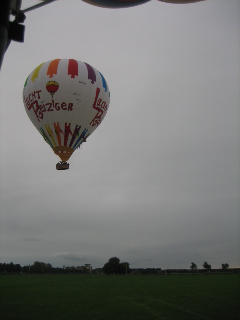 Ballon PH-PAF vanuit PH-DLB 5 oktober 2014